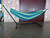 Ocean Stripe Double Classic 2 Person Hammock With Stand