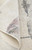 9' X 13' Ivory Blue And Pink Abstract Stain Resistant Area Rug