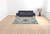 8' X 11' Gray Cream And Ivory Floral Stain Resistant Area Rug