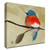 "Bluebird No. 21" Wrapped Canvas Print Wall Art