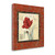 Royal Reds II Wrapped Canvas Print Living Room Wall Art
