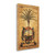 Sunset Palm 3 Wrapped Canvas Print Wall Art