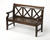 Dark Brown Bench