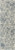 2' x 7' Ivory or Blue Ancient Viscose Runner Rug