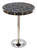 Dark Mother of Pearl Round Side Table