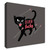 "Born Lucky" Wrapped Canvas Print Wall Art