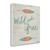 Wild And Free 3 Wrapped Canvas Print Living Room Wall Art
