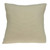 20" x 7" x 20" Unique Transitional Tan Cotton Pillow Cover With Down Insert
