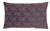 Plum Distressed Gradient Lumbar Pillow