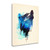 Alone As A Wolf 2 Wrapped Canvas Print Living Room Wall Art