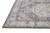 2' X 3' Purple Gray And Ivory Abstract Stain Resistant Area Rug
