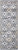 8' Blue And Gold Floral Stain Resistant Runner Rug