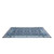 5' X 7' Blue And Green Geometric Area Rug