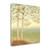 Golden Birch I With Blue Sky Wrapped Canvas Print Living Room Wall Art