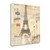 Paris Collage II Wrapped Canvas Print Living Room Wall Art
