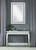 47" Faux Ice Cube Crystals Wall Mounted Accent Mirror