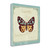 Parisian Butterfly I Wrapped Canvas Print Living Room Wall Art