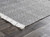 8' X 10' Gray Chevron Hand Woven Area Rug