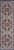 2’ x 8’ Blue and Ruby Medallion Runner Rug