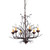 Kinsley Wonderland 6-Light Crystal/ Bronze Chandelier