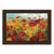 Cosmos In The Field 16 Brown Picture Frame Print Wall Art
