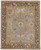 12' X 15' Gray Brown And Gold Wool Floral Hand Knotted Stain Resistant Area Rug With Fringe