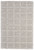 10' X 13' Ivory And Gray Wool Plaid Hand Woven Stain Resistant Area Rug