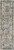 7' Light Blue Machine Woven Distressed Floral Traditional Indoor Runner Rug