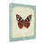 Parisian Butterfly II Wrapped Canvas Print Living Room Wall Art