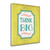 Think Big 8 Wrapped Canvas Print Living Room Wall Art