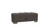 52" Dark Gray and Brown Chenille Tufted Storage Ottoman
