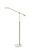 Brass Metal Floor Lamp Adjustable and Dimmable LED