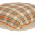 20" x 7" x 20" Transitional Multicolor Cotton Pillow Cover With Poly Insert
