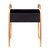 Gold and Black Metal Plant Stand