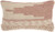 Bohemian Pink and White Lumbar Pillow