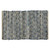2' X 3' Blue and Gray Ogee Scatter Rug