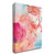 Abstract Turquoise Pink No. 1 Wrapped Canvas Print Wall Art