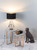 Black Diamond Table or Desk Lamp