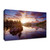 Sunrise On Lago Di Federa 3 Wrapped Canvas Print Wall Art