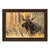 Black Antler Moose Framed Photograph Print Brown Picture Frame Print Wall Art