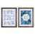 Set of Two Palm Themed Framed Wall Art