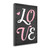 Love 5 Wrapped Canvas Print Living Room Wall Art