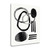 Bw Zen I Wrapped Canvas Print Living Room Wall Art