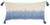 Blue Ombre Tasseled Lumbar Pillow