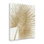 Gold Leaves II Wrapped Canvas Print Living Room Wall Art