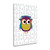Owl II Wrapped Canvas Print Living Room Wall Art
