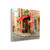 Hillside Cafe 3 Wrapped Canvas Print Wall Art