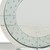 47" Silver Mirrored Glass Pedestal Console Table
