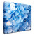 "Blue Flowers" Wrapped Canvas Print Wall Art