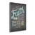 Faith 18 Wrapped Canvas Print Living Room Wall Art
